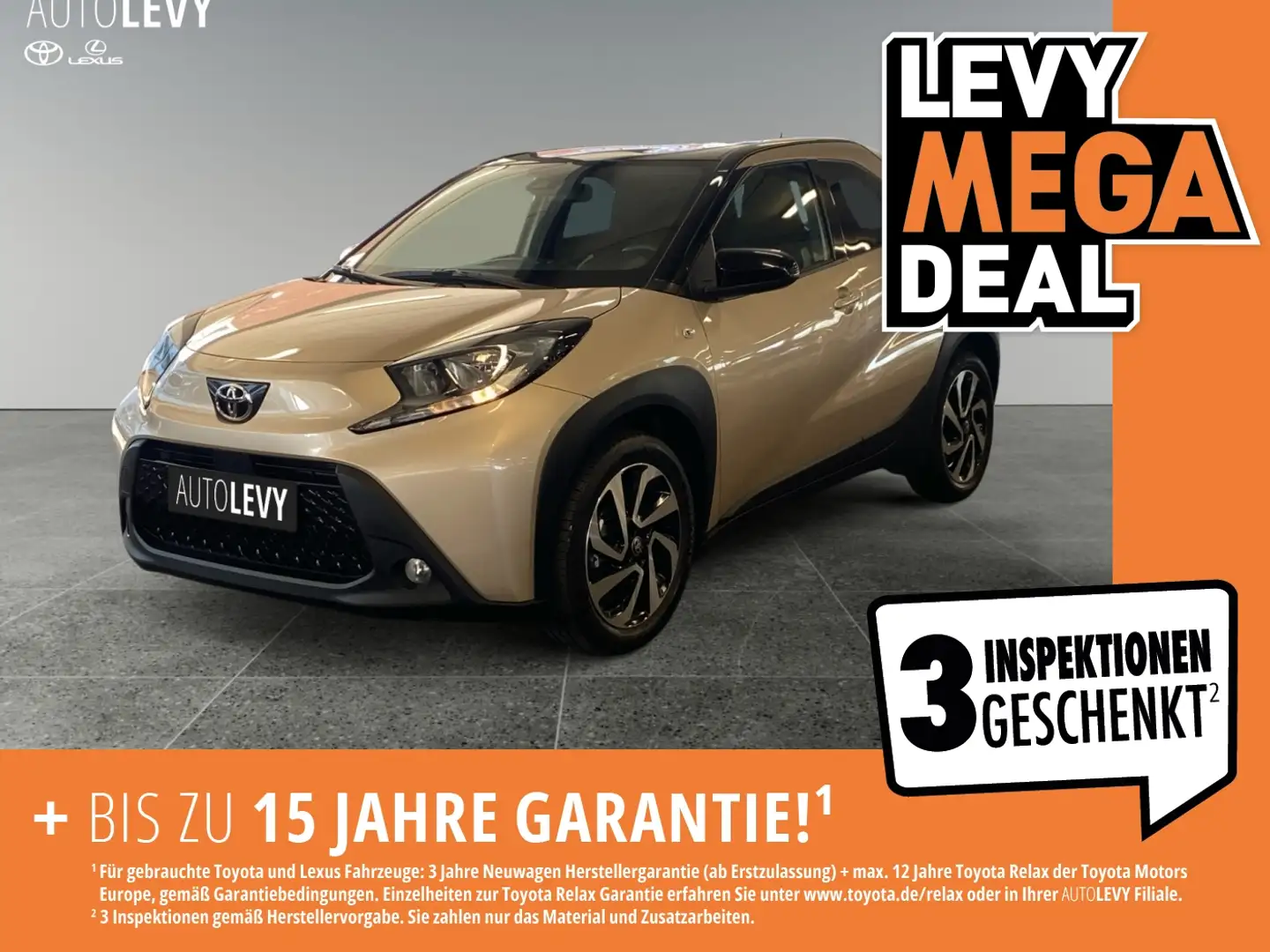 Toyota Aygo X 1.0 Pulse *CARPLAY* Beige - 1