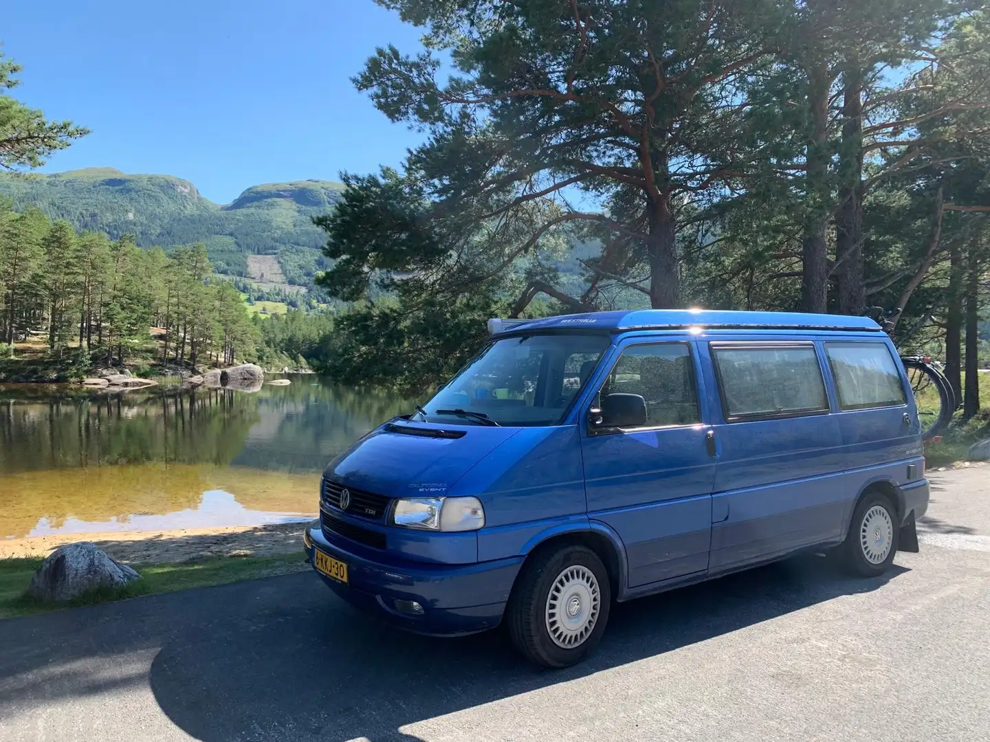 Volkswagen T4 California event Blauw - 2