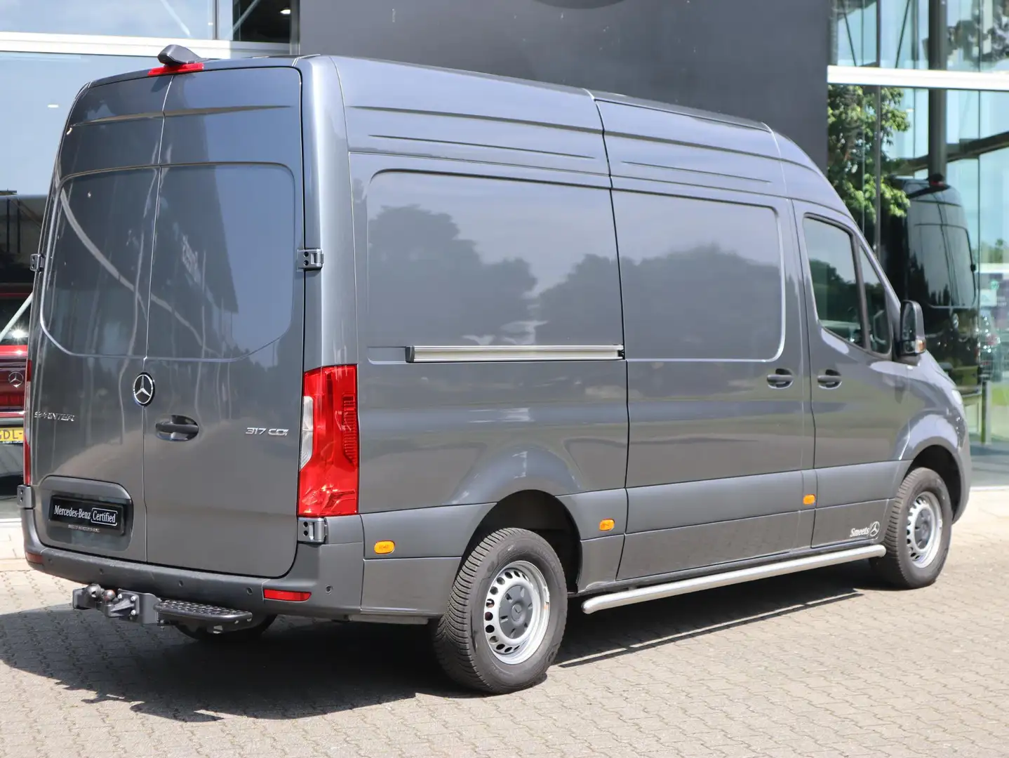 Mercedes-Benz Sprinter 317 L2H2 FACELIFT 3.5T TREKHAAK Gris - 2