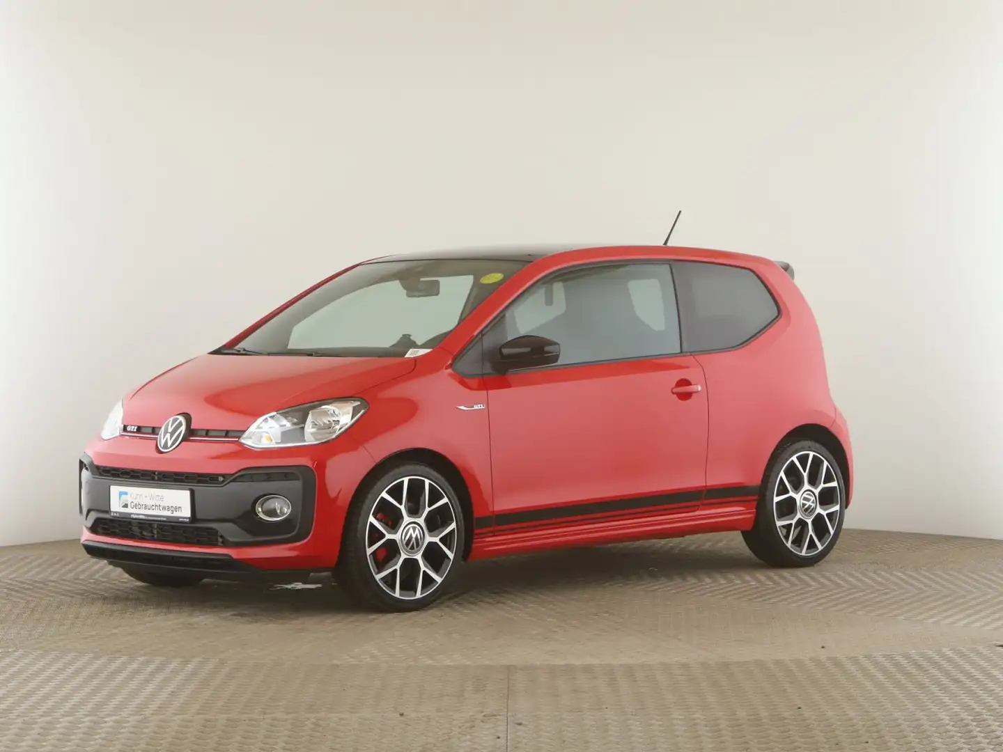 Volkswagen up! 1.0 TSI GTI *LED*RFK*SHZ*Beats*Bluetooth* Rood - 2