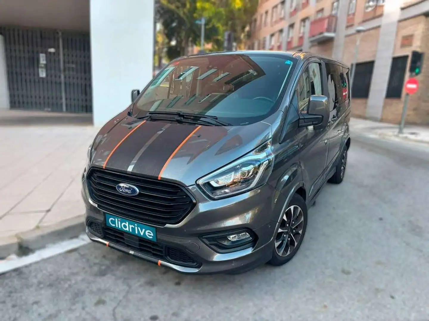 Ford Tourneo Custom 2.0 EcoBlue 136kW (185CV) L1 Sport Auto Gris - 2