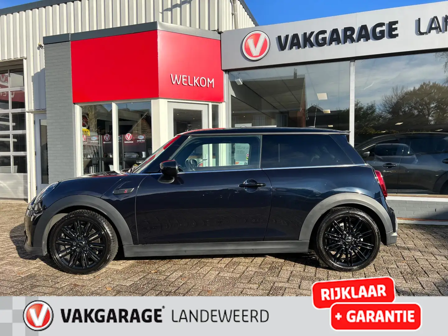 MINI Cooper S Mini 1.5 Automaat, 178pk, 1e eigenaar, Navi, Leder Bleu - 2