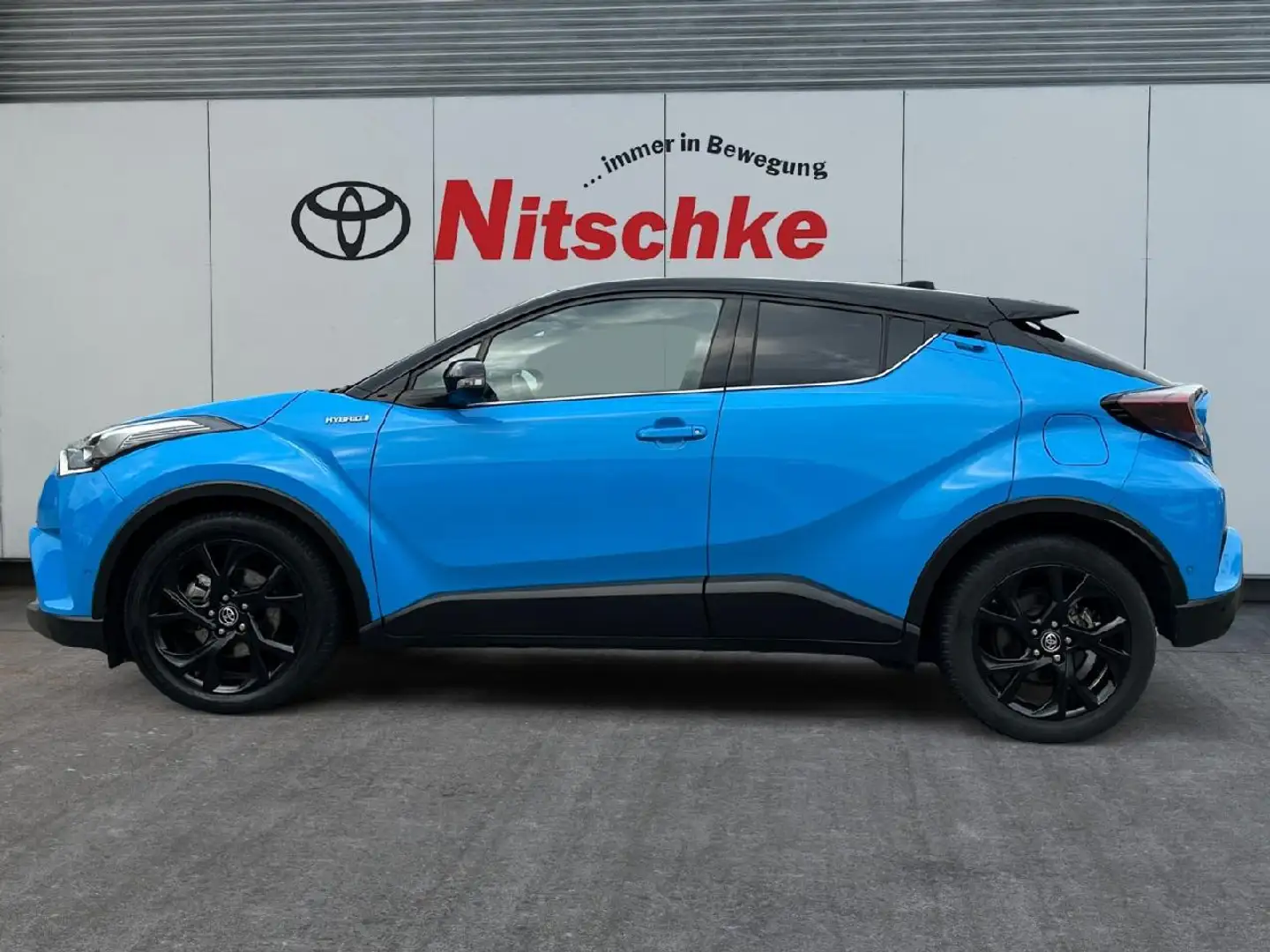 Toyota C-HR 1,8 Hybrid Style Selection Blau - 2
