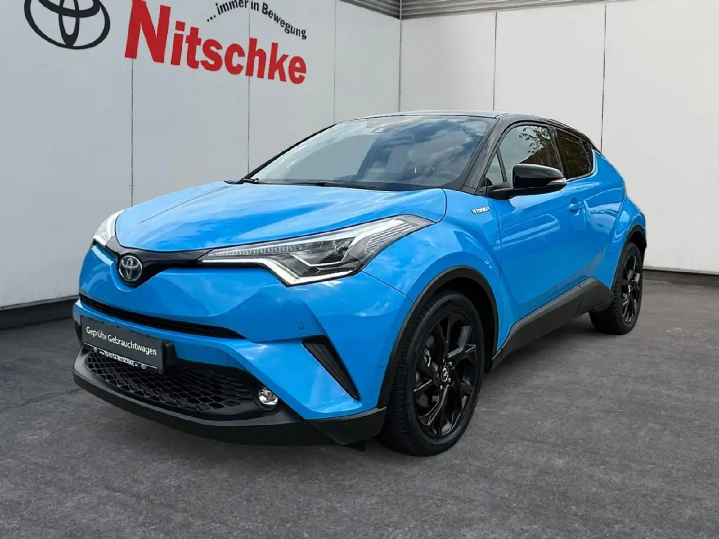 Toyota C-HR 1,8 Hybrid Style Selection Blau - 1