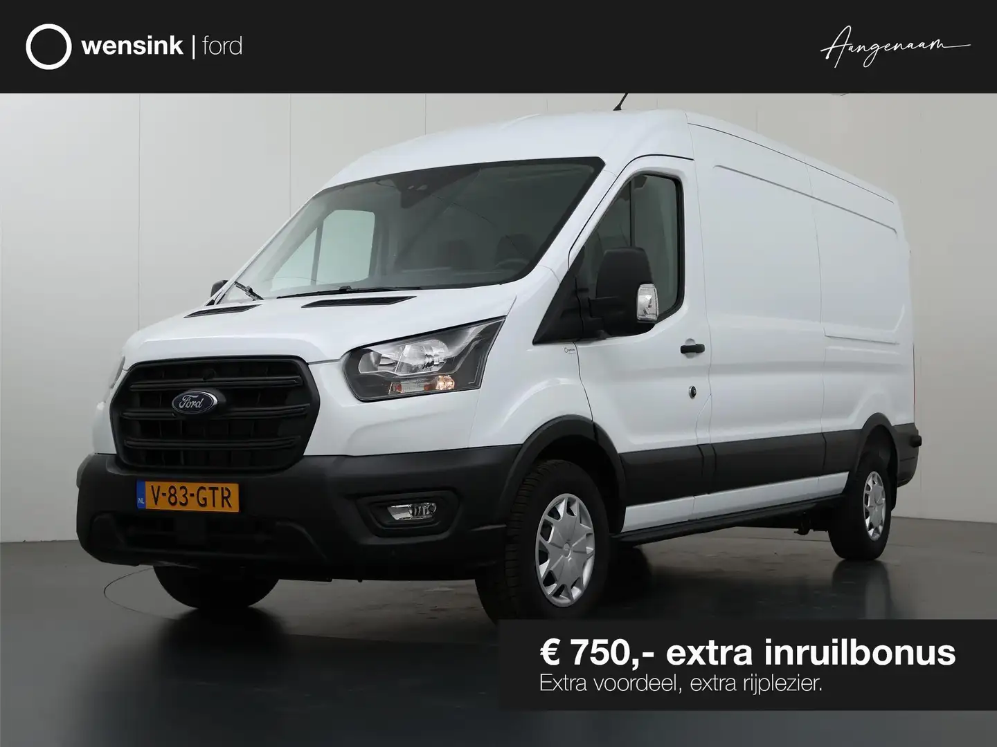 Ford Transit 350 2.0 TDCI L3 H2 Trend | Navigatie | Stoelverwar Wit - 1