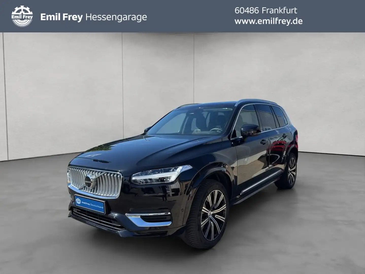 Volvo XC90 XC90 B5 AWD Plus-Bright 7S Glasd Standh 360° AHK Schwarz - 1