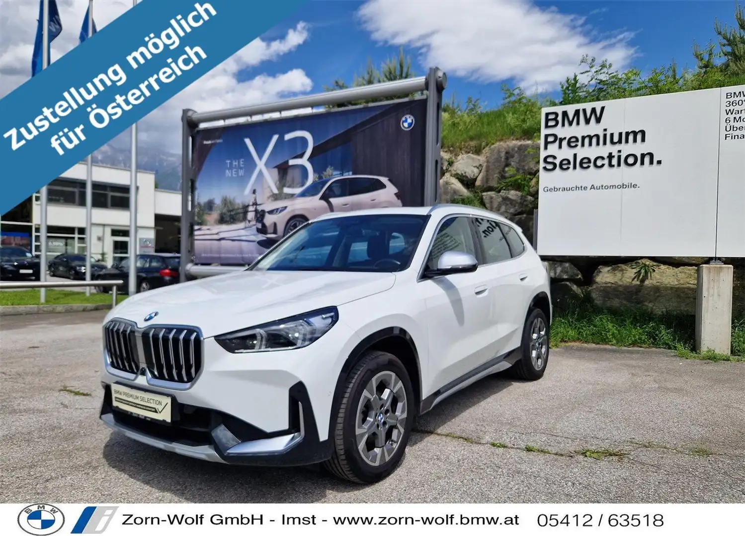 BMW X1 xDrive23d Weiß - 1