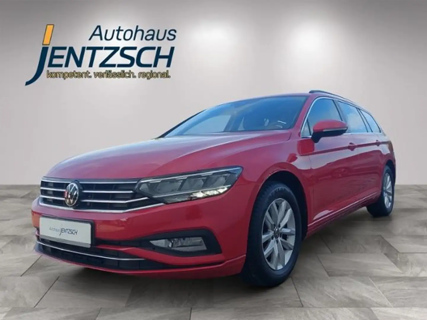 Volkswagen Passat Variant Business LED/Navi/RFK/APP Rot - 2