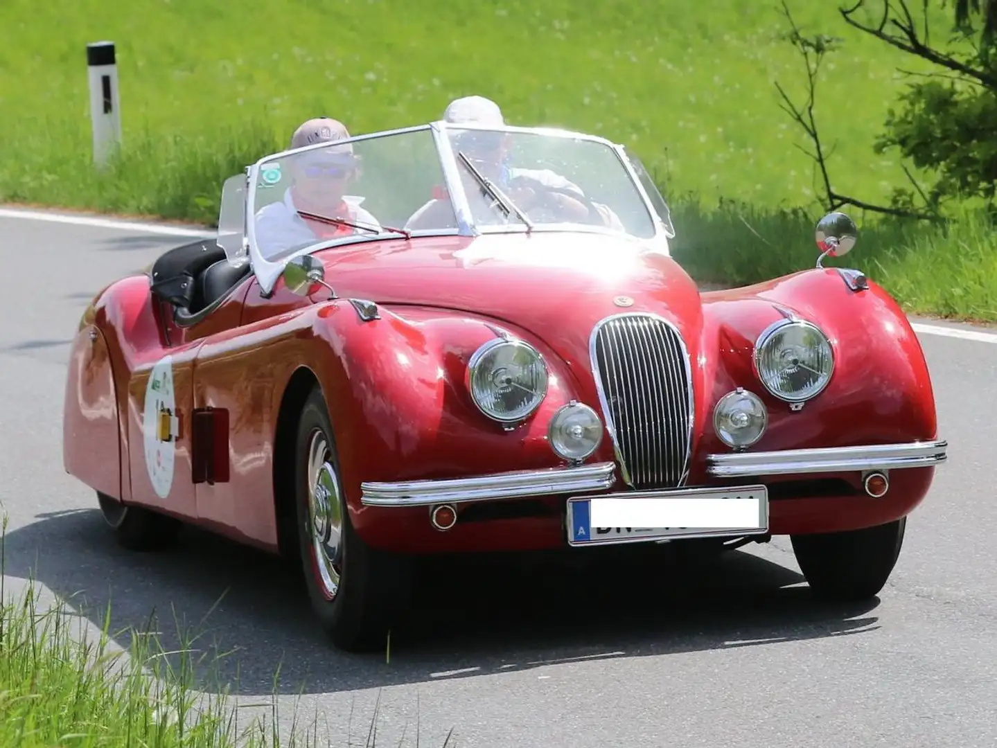 Jaguar XK 120 OTS Красный - 2