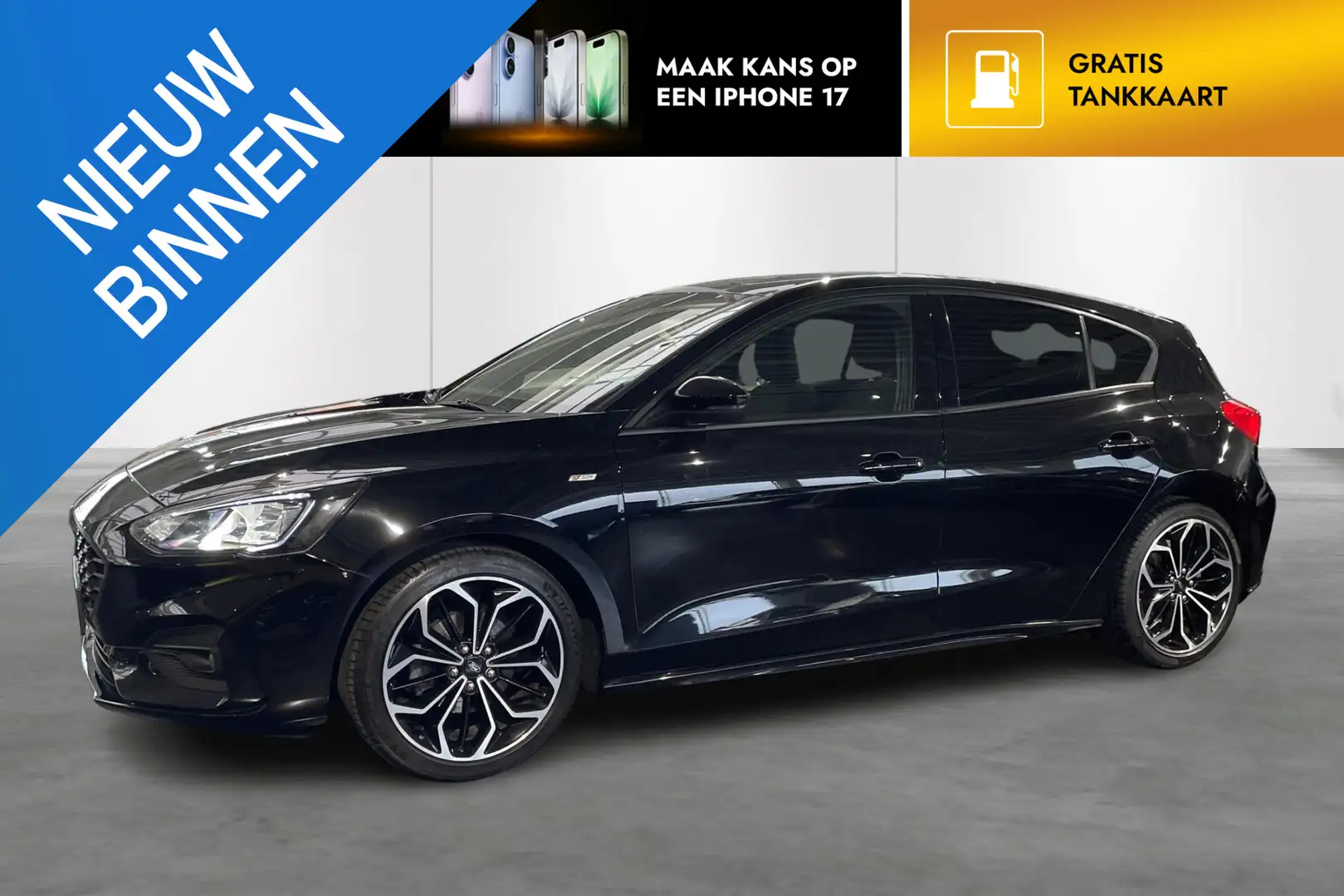 Ford Focus ST-line 1.0i Ecoboost 125pk AUTOMAAT Zwart - 1