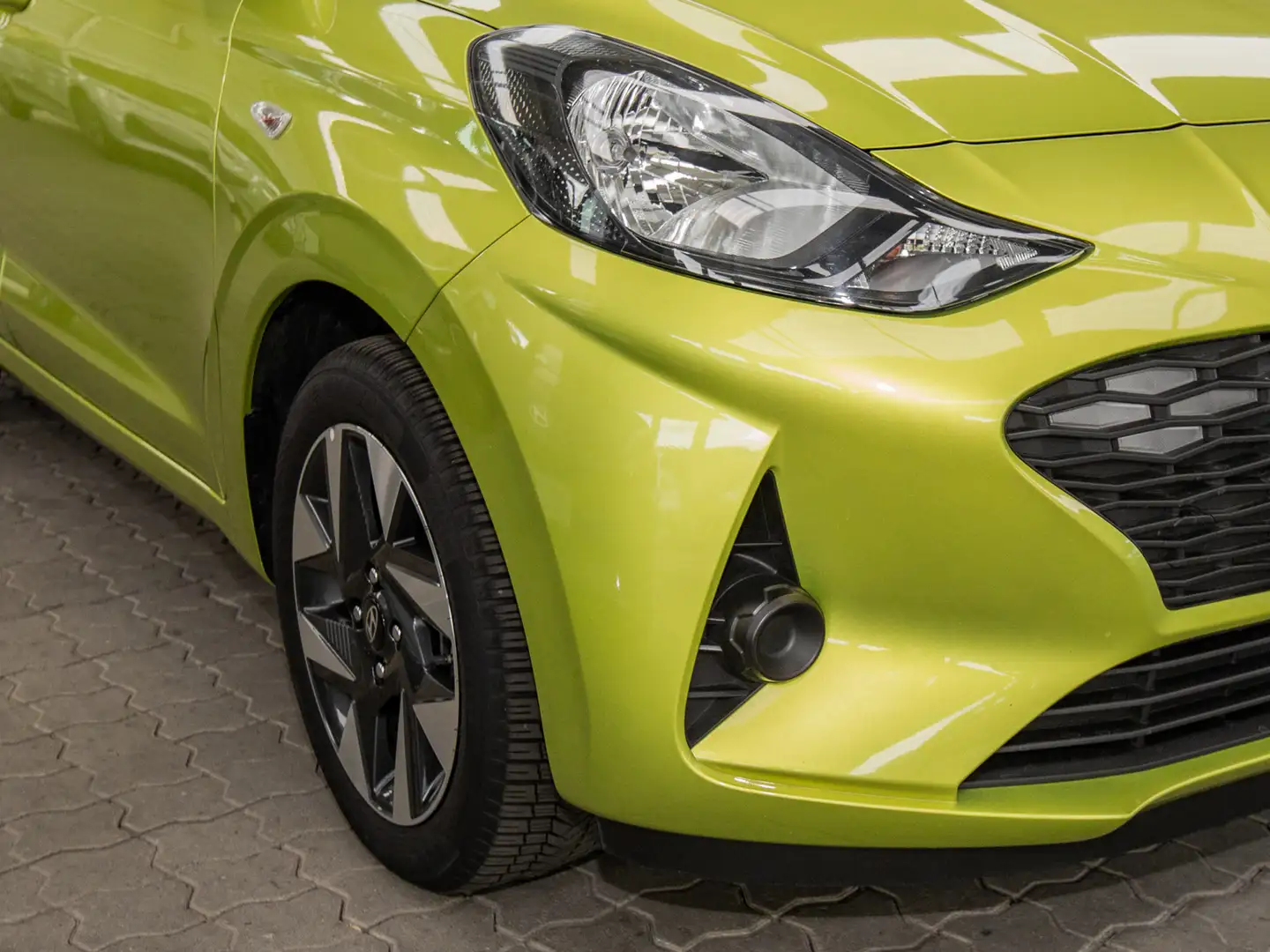 Hyundai i10 AUTOMATIK+KLIMA+CARPLAY/ANDROIDAUTO+KAMERA Zöld - 2