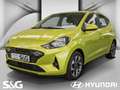 Hyundai i10 AUTOMATIK+KLIMA+CARPLAY/ANDROIDAUTO+KAMERA Groen - thumbnail 1