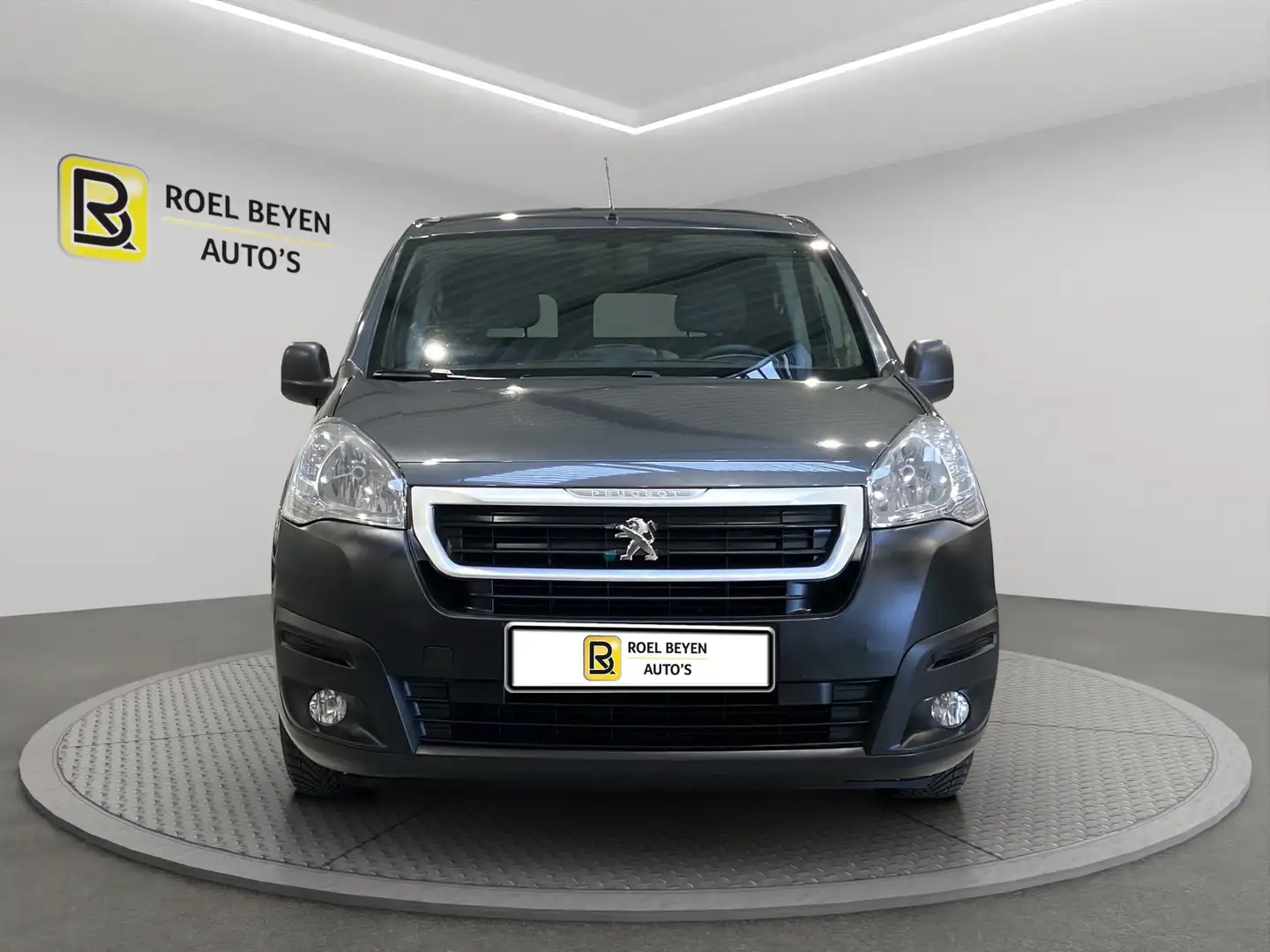 Peugeot Partner 1,6HDI L2 100PK 10950€ = All-In 12M Omniumgar. Gris - 2
