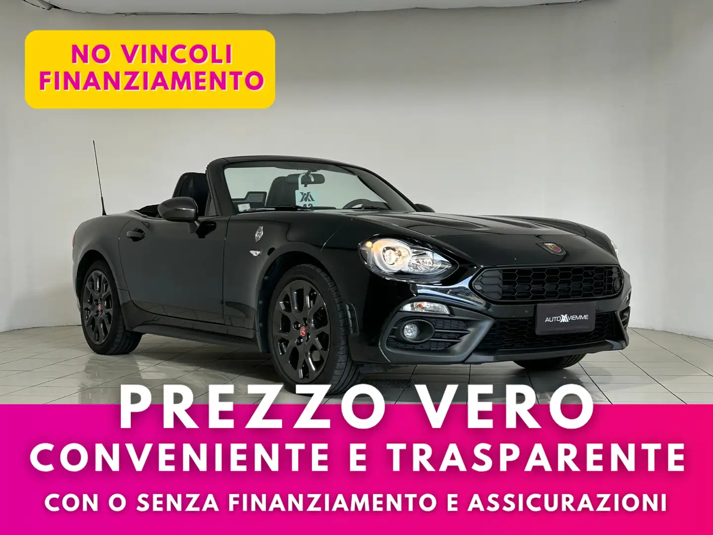 Abarth 124 Spider Scorpione 70° Anniversario 1.4 170cv Nero - 1