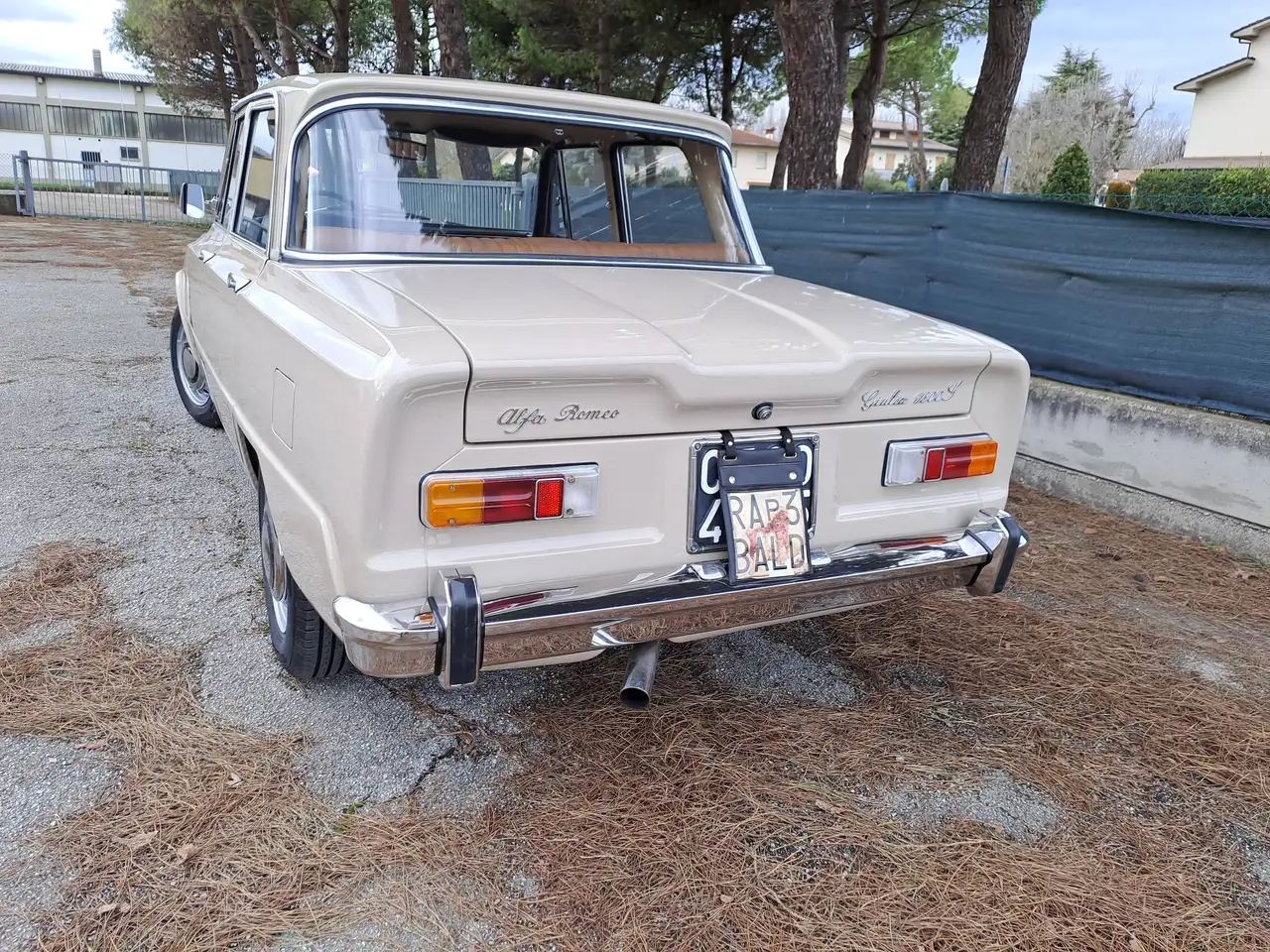 Alfa Romeo Giulia 1600 S, foto 3