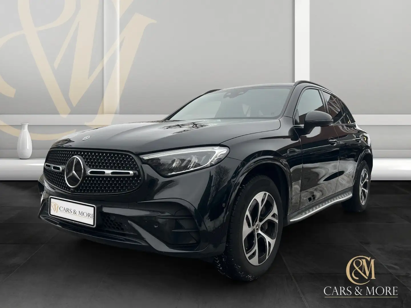 Mercedes-Benz GLC 400 e 4Matic AMG Leder Navi LED AHK SHZ RFK Noir - 1