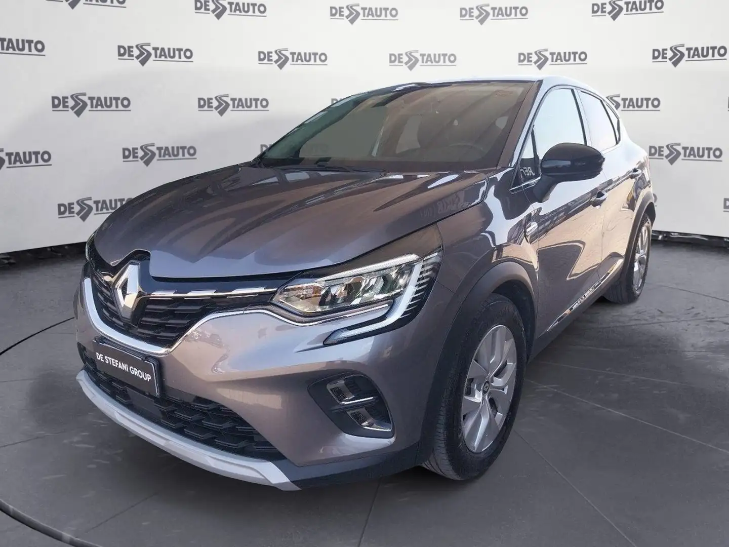 Renault Captur Captur 1.6 E-Tech hybrid Intens 145cv auto Grigio - 1
