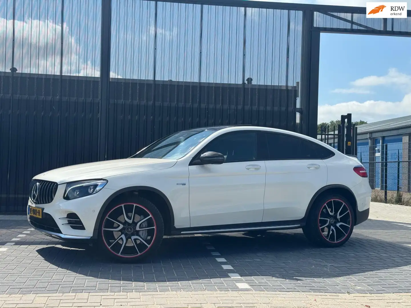 Mercedes-Benz GLC 43 AMG Coupé 4MATIC - STOELKOELING - SCHUIFDAK - LEER - 3 Blanc - 1