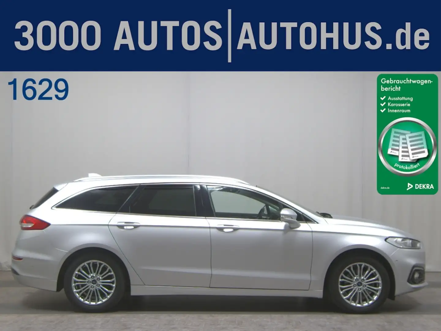 Ford Mondeo Turnier 2.0 EcoBlue Titanium AHK Navi RFK Silber - 1