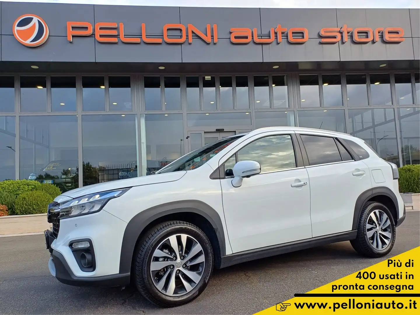 Suzuki S-Cross 1.4 Hybrid 4WD AllGrip KM CERTIFICATI-GARANZIA Blanc - 1