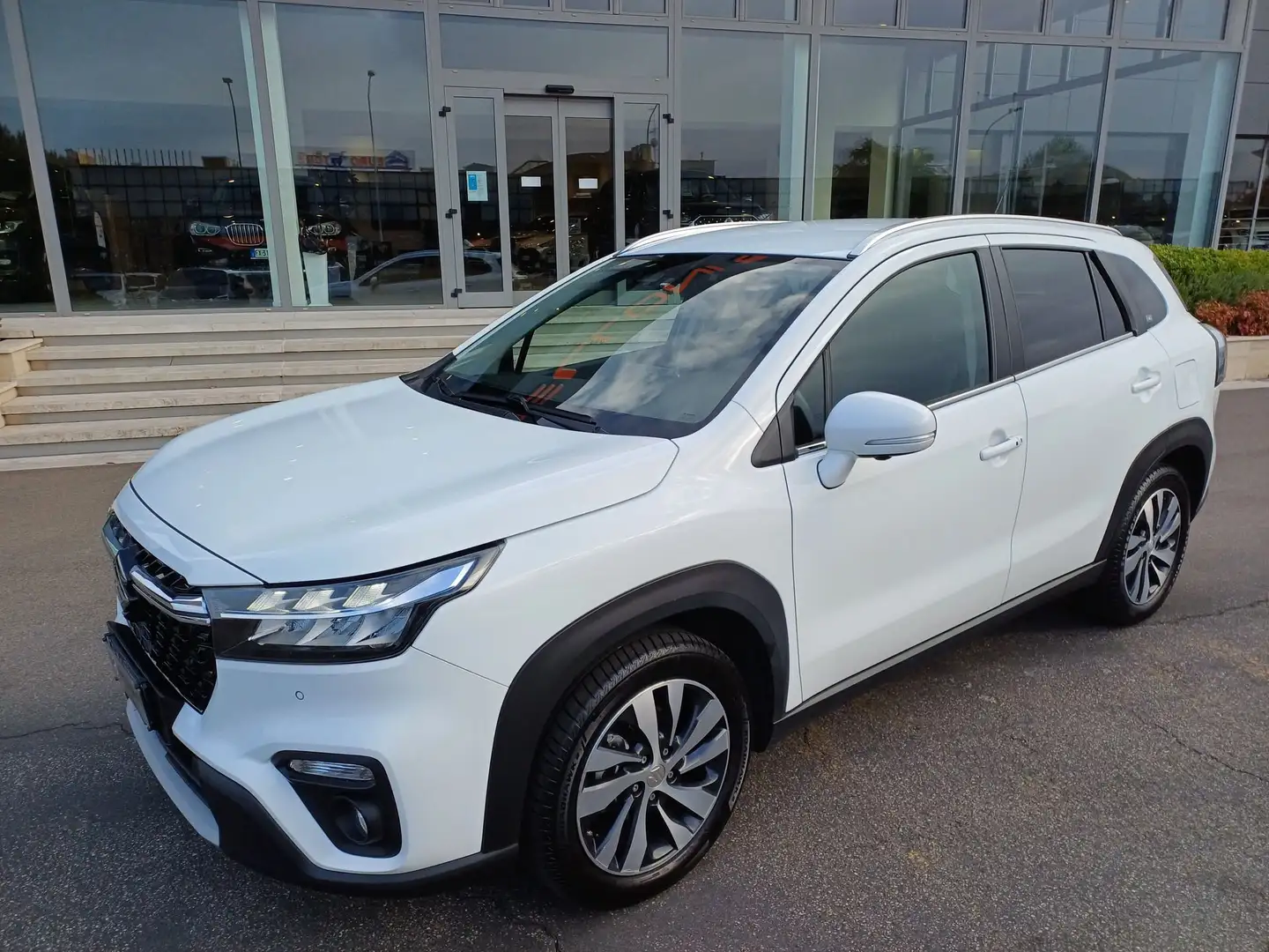 Suzuki S-Cross 1.4 Hybrid 4WD AllGrip KM CERTIFICATI-GARANZIA Blanc - 2