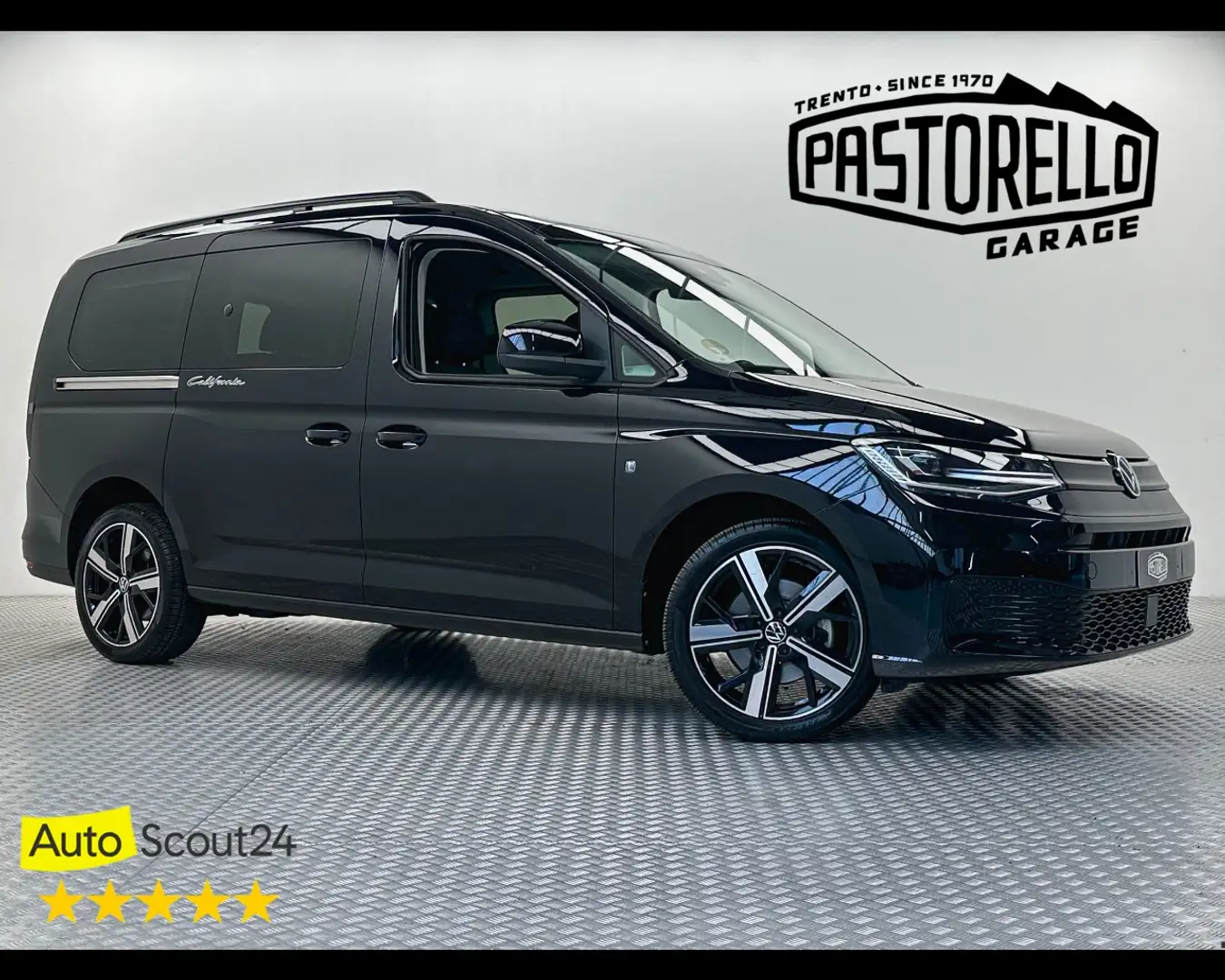 Volkswagen Caddy 2.0 TDI 122 CV DSG California Furgone Maxi Nero - 1