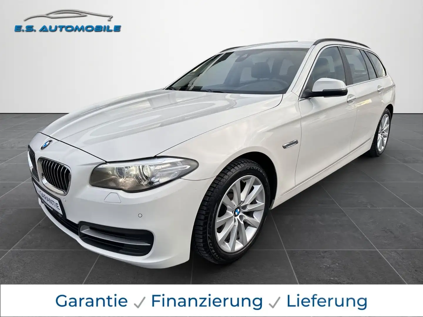 BMW 520 d xDrive Touring GARANTIE/AUTOMATIK/LEDER/NAV Weiß - 1