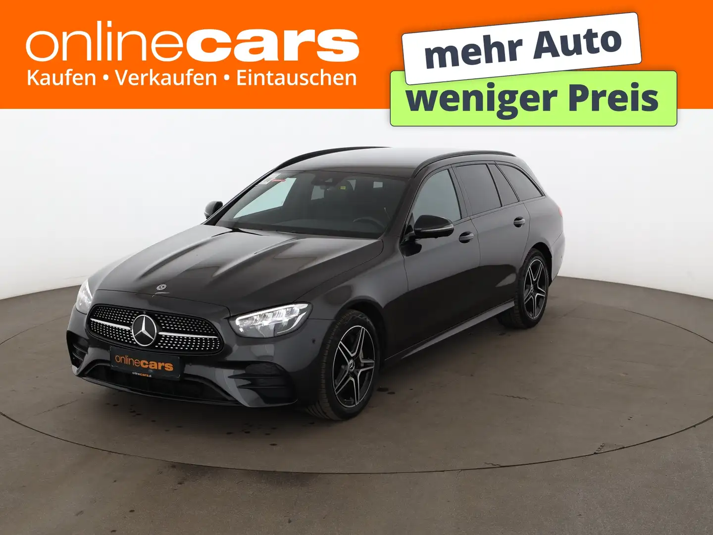 Mercedes-Benz E 300 de T AMG Line Aut LED 360-CAM LEDER NAVI Grau - 1
