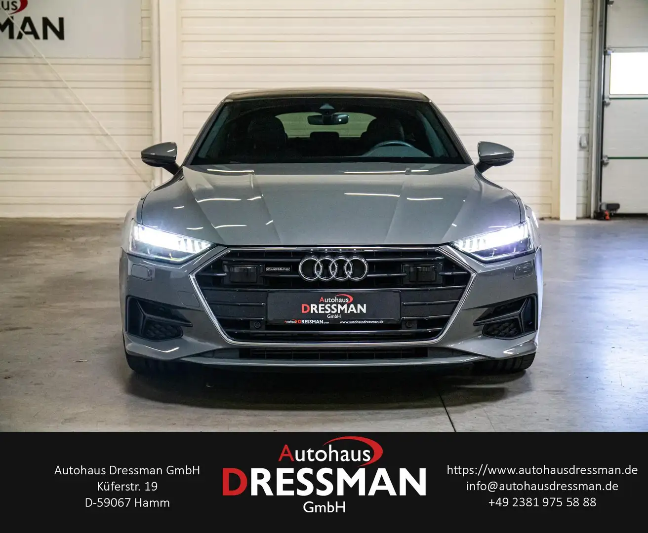Audi A7 45 TFSI q. S LINE ACC MATRIX PANO AHK STANDHZ Grau - 2