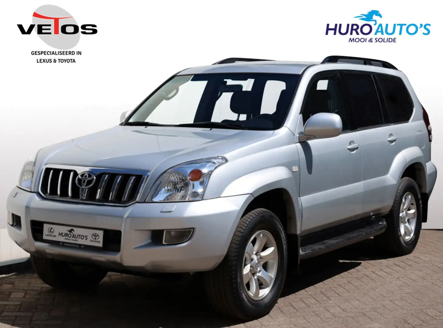 Toyota Land Cruiser 4.0 V6 VVT-i | Automaat | 8-Persoons | Clima Argintiu - 1