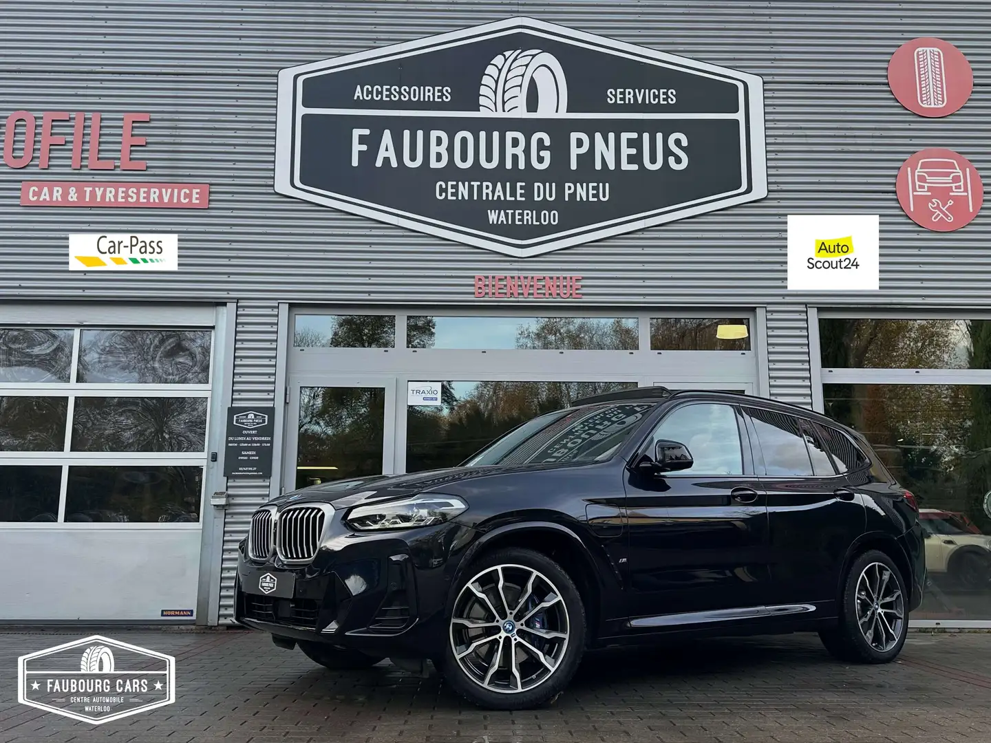 BMW X3 *TVA-21%-VAT*1-PROP/1-OWNER*HISTO-BMW-100%*FULL-OP Noir - 1