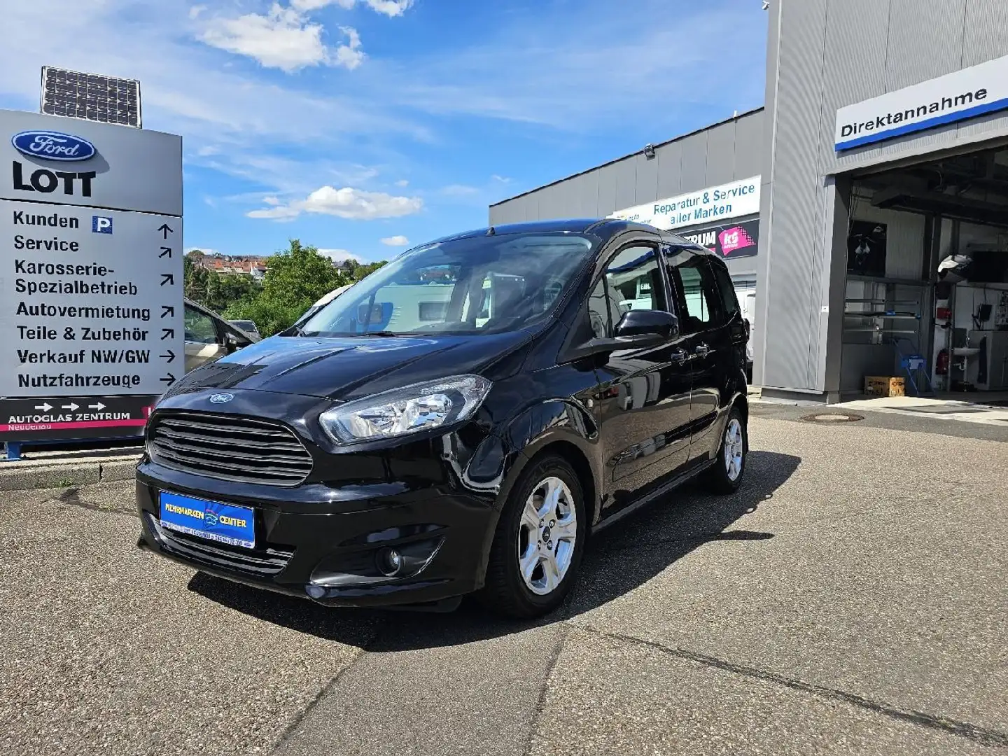 Ford Tourneo Courier Trend *NAVI*KLIMA*TEMPO*PDC*FSH* Noir - 1
