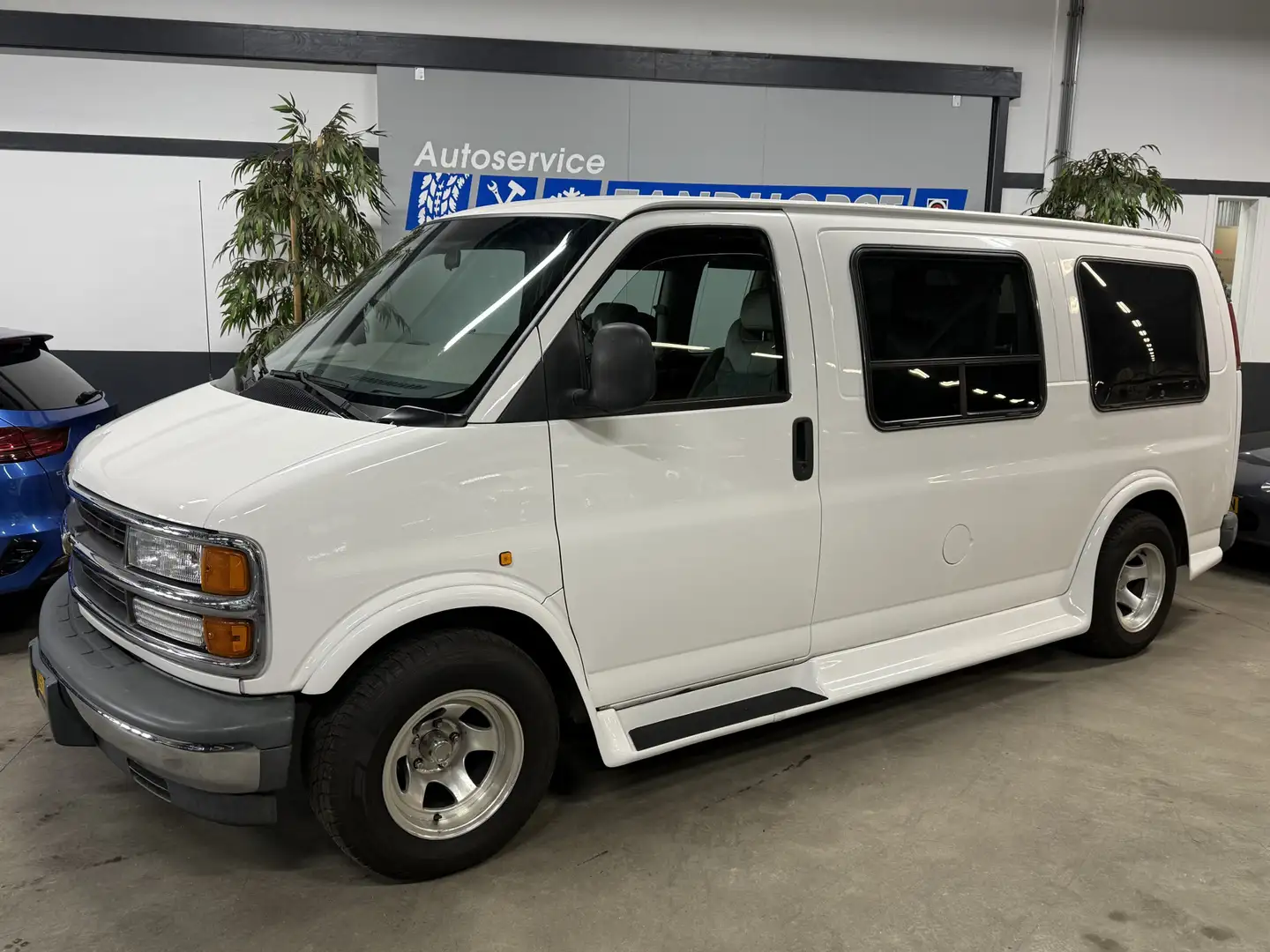 Chevrolet Chevy Van USA Express 5.7 G21 in zeer nette staat, veel fact Blanco - 1