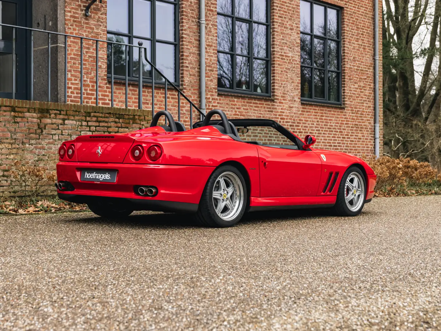 Ferrari 550 Barchetta Pininfarina, New Service, 1st Paint Rood - 2