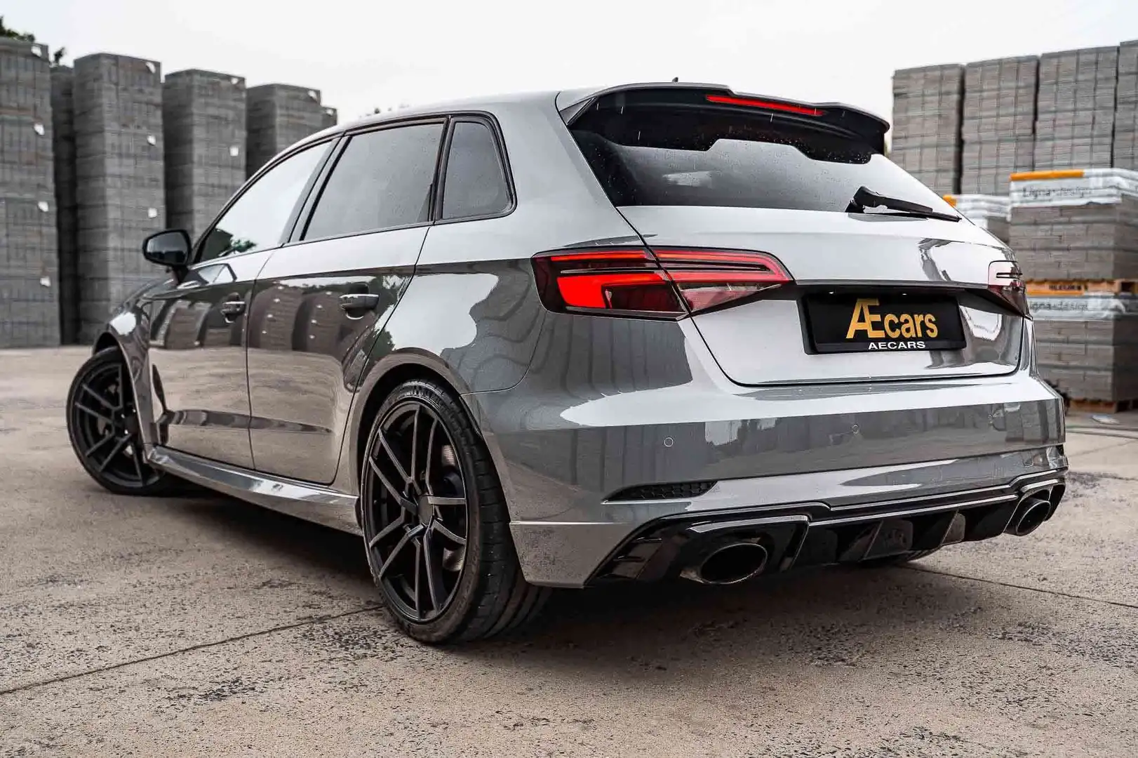 Audi RS3 SPORTBACK / QUATTRO / DRIVE SELECT / BELGIAN CAR Gris - 2