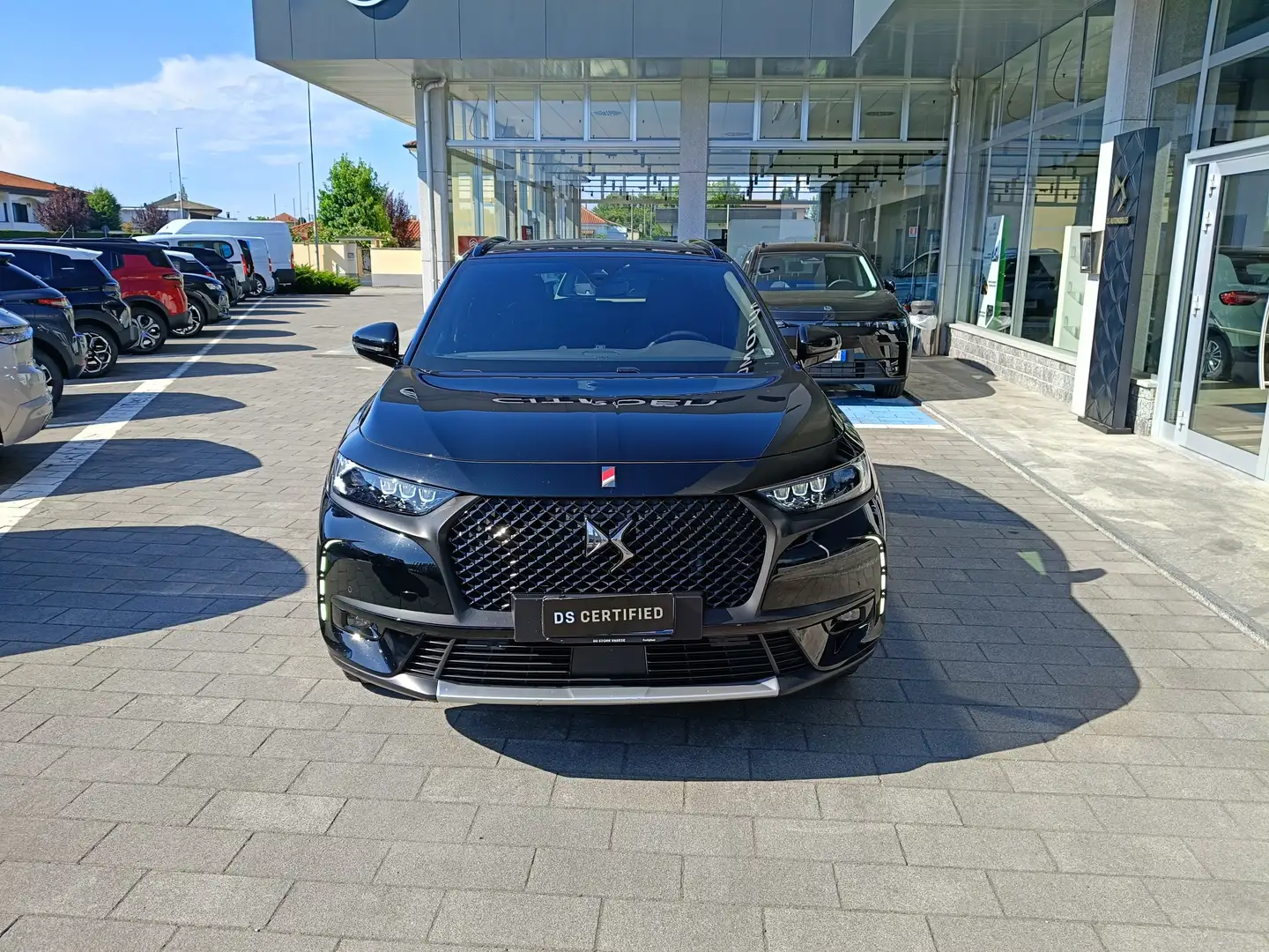 DS Automobiles DS 7 Crossback DS7 1.5 BlueHDi Performance Line+ 130cv auto USATO Nero - 2