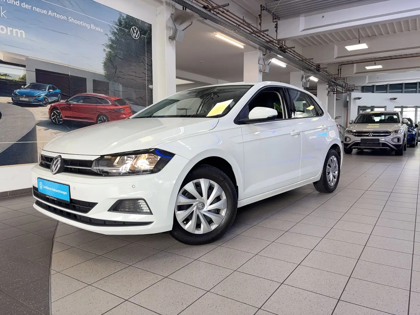 Volkswagen Polo 1.0 TSI PDC+ Sitzheizung+ KLIMA+HU/AU NEU Weiß - 1