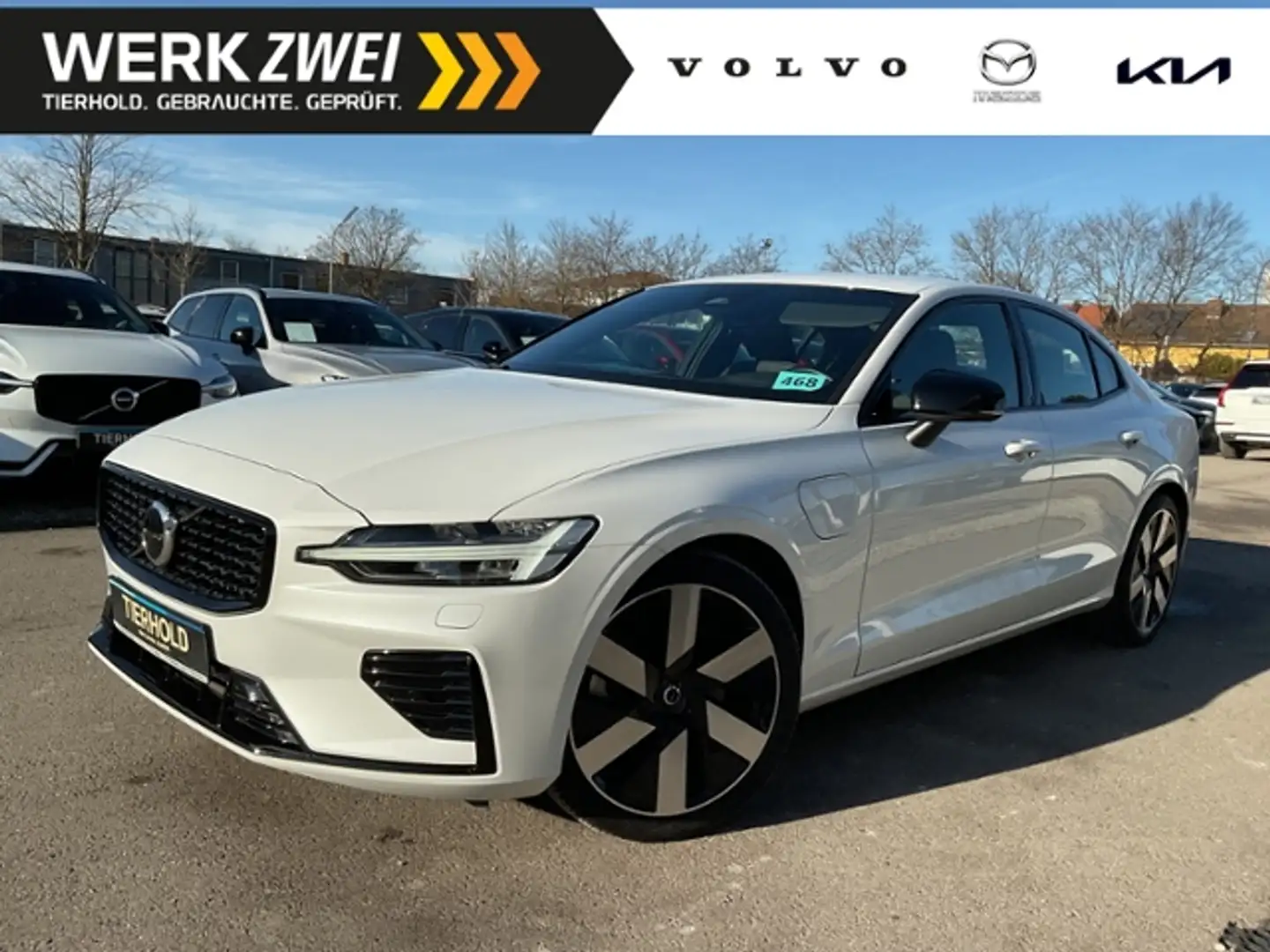 Volvo S60 T8 Plus Dark Plug-In AWD AHK ACC Memory Weiß - 1