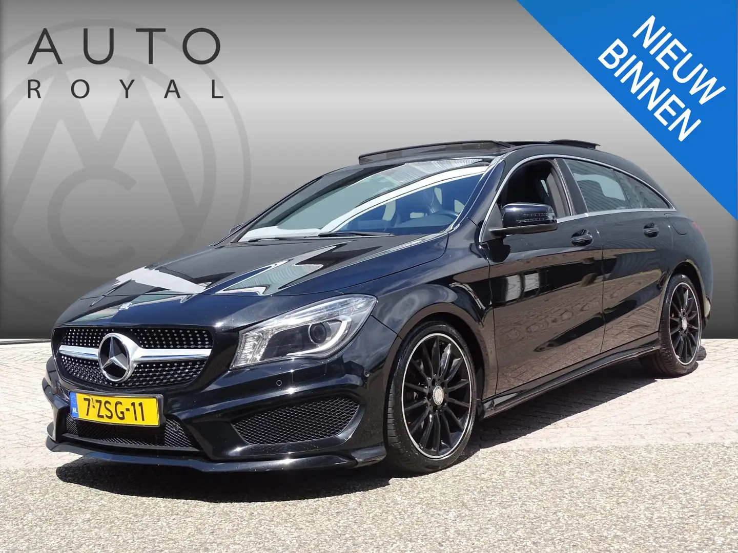 Mercedes-Benz CLA 180 Shooting Brake Ambition Automaat, F1-Flippers, Spo Negro - 1