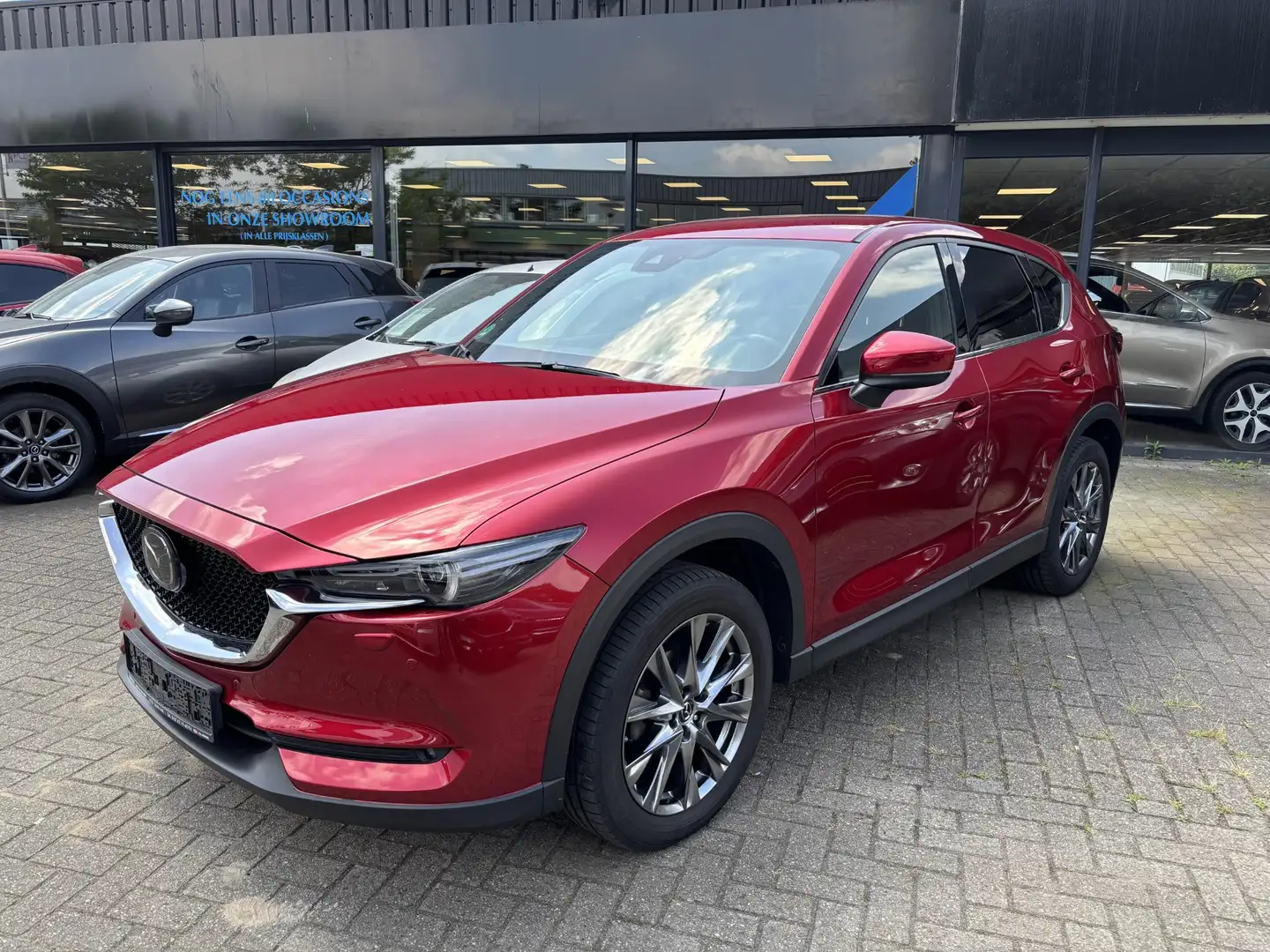 Mazda CX-5 2.5 4WD SkyActiv-G 194 Signature , Automaat, Trekh Rood - 2