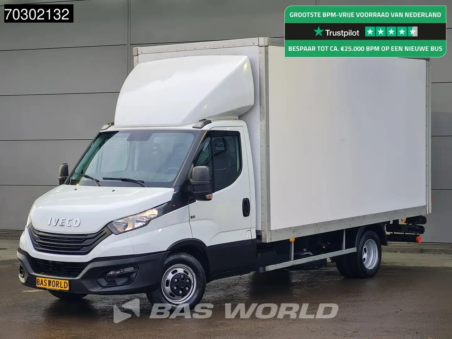 Iveco Daily 35C16 3.0L Laadklep Dubbellucht Bakwagen Airco Cru Blanc - 1