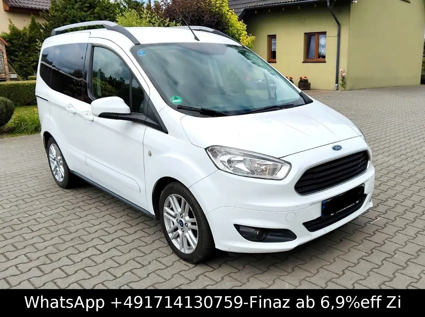 Ford Tourneo Courier TITANIUM-KLIMA-SHZG-ZANR+HU NEU Weiß - 2