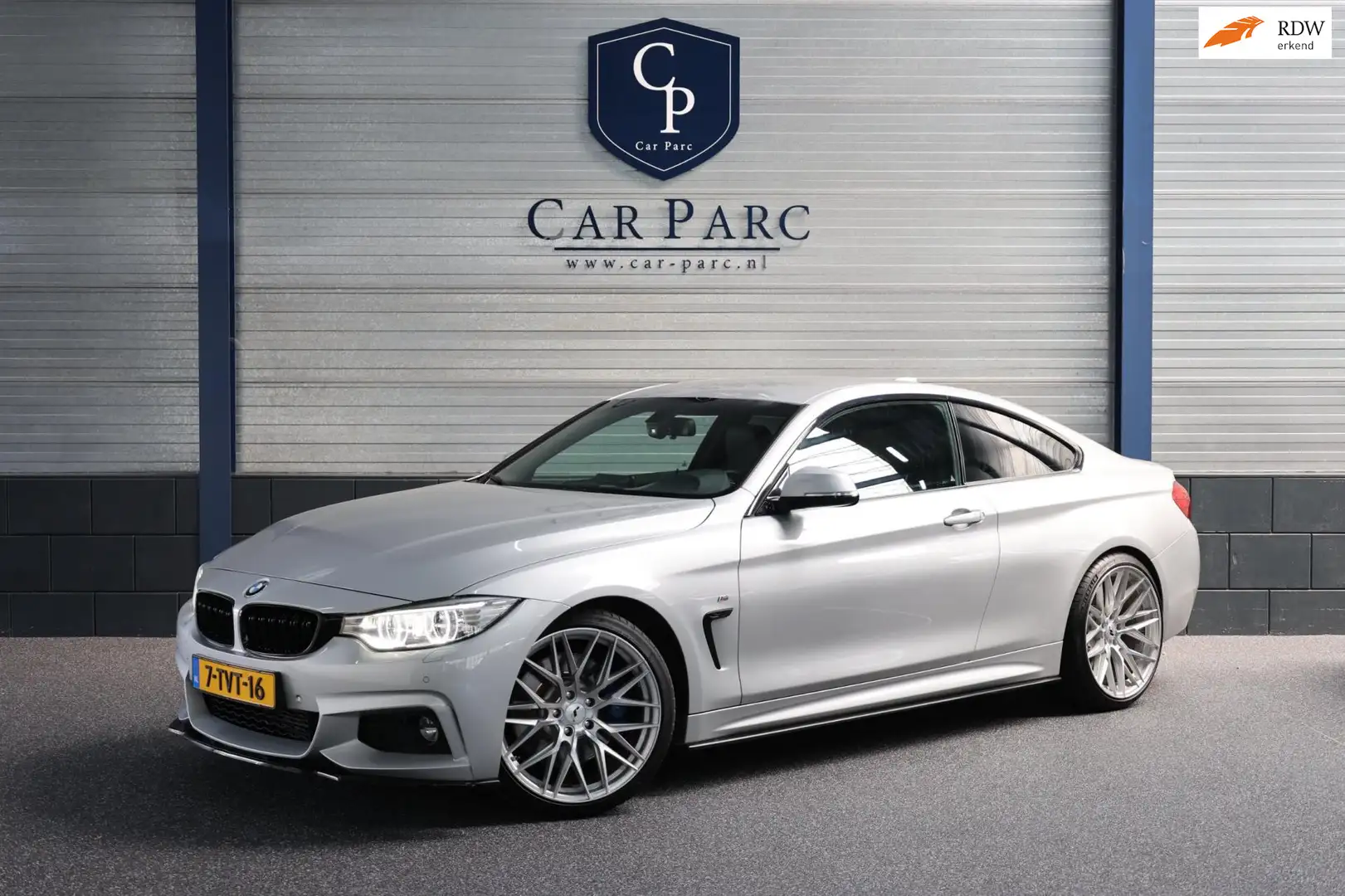 BMW 435 4-serie Coupé 435i M-SPORT LED/M-PAKKET/LEER+S.VER Gris - 1