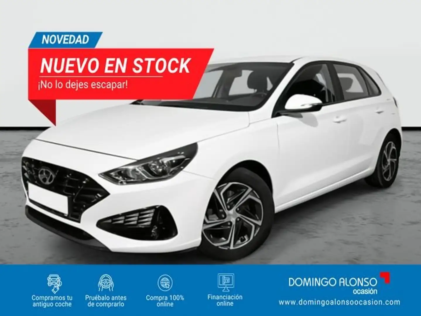 Hyundai i30 FL 1.0 T-GDi 88,3 kW (120 CV) MT6 2WD Sense + Blanco - 1