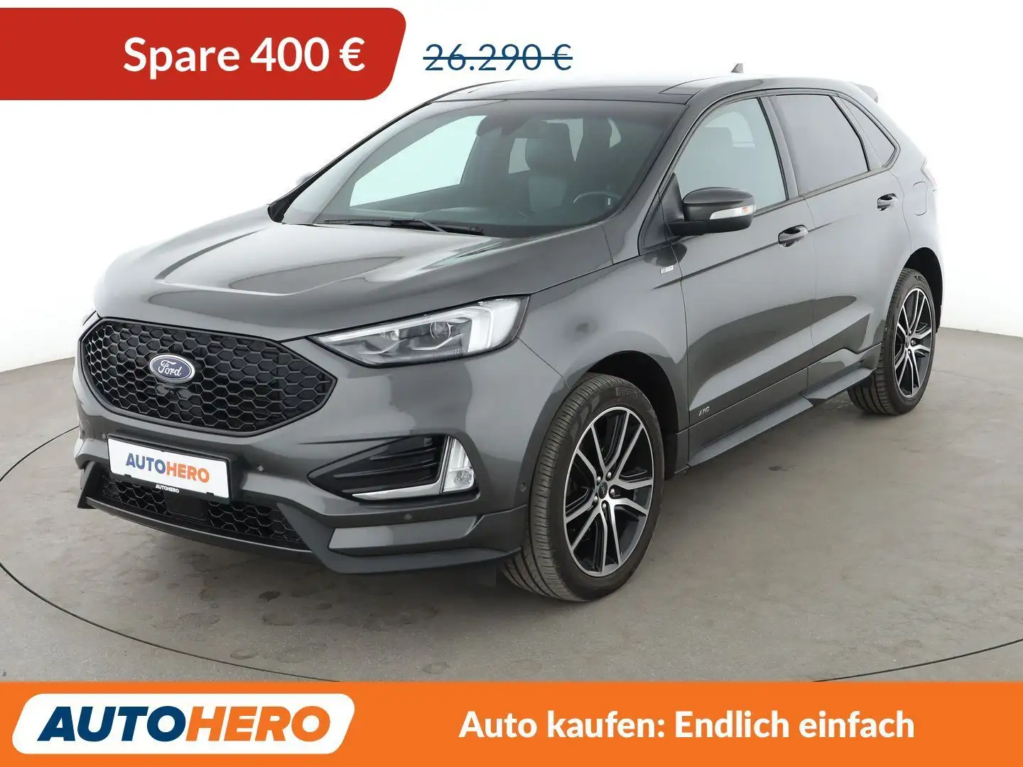 Ford Edge 2.0 TDCi EcoBlue ST-Line 4x4 Aut. *LED*ACC*CAM* Grau - 1