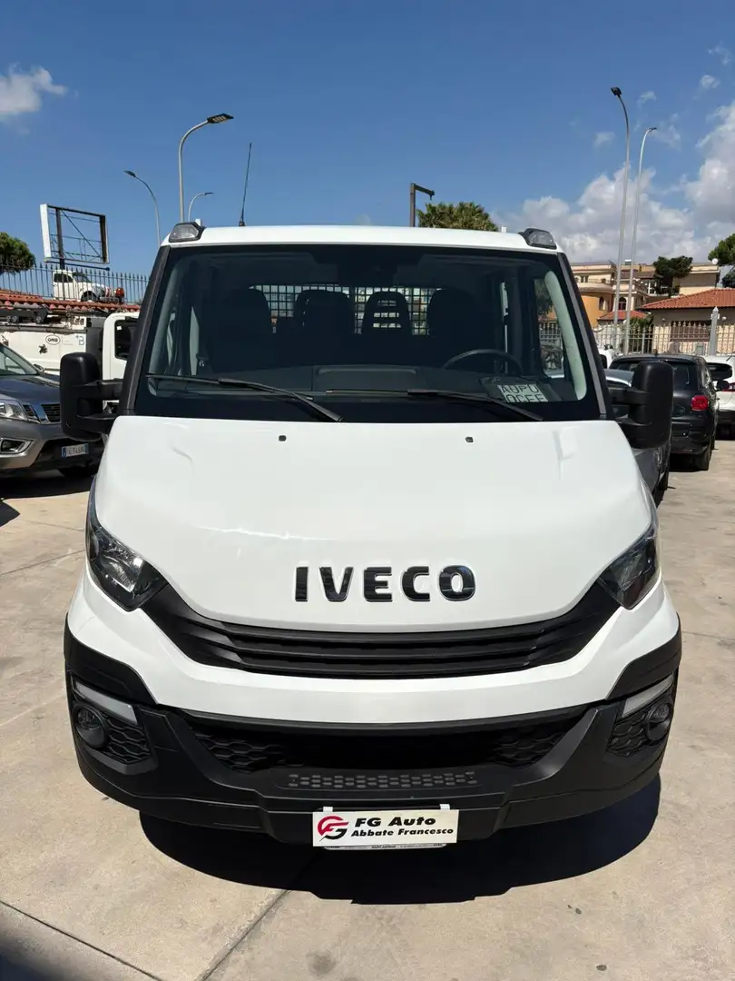 Iveco Daily 35c160 doppia cabina hi-matic 30.000km Bianco - 2