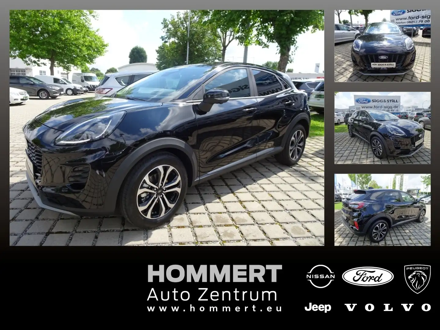 Ford Puma 1.0L Titanium *NEUES MODELL* NAVI*LED*SHZ Schwarz - 1