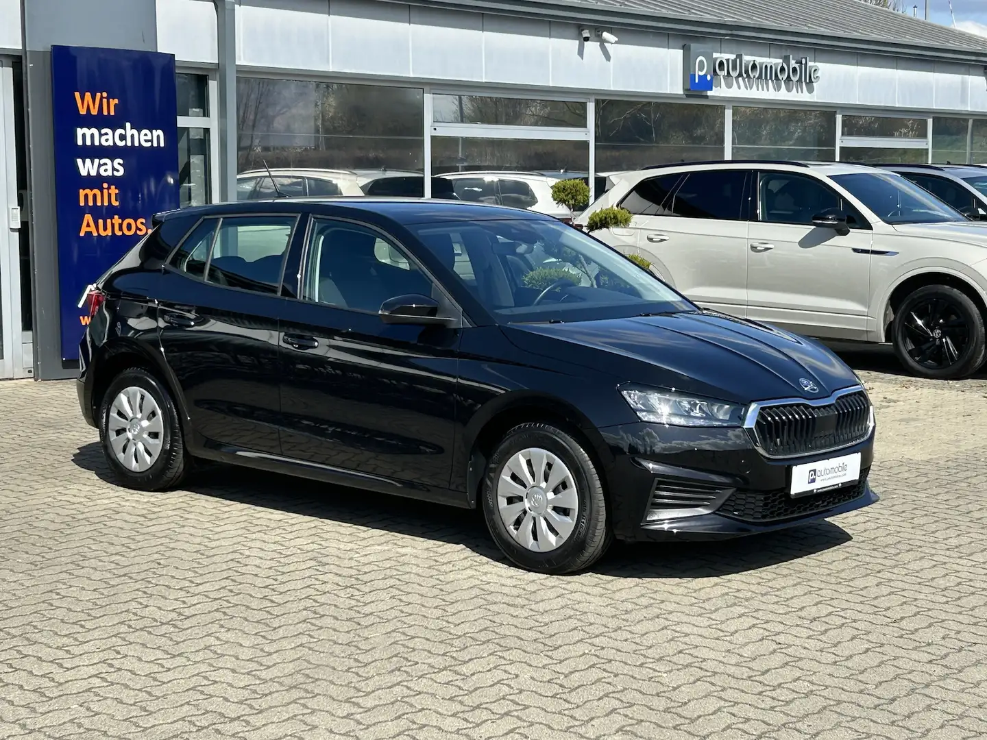 Skoda Fabia 1.0 TSI Ambition*4-türig*LED*KLIMA*BT* Czarny - 2