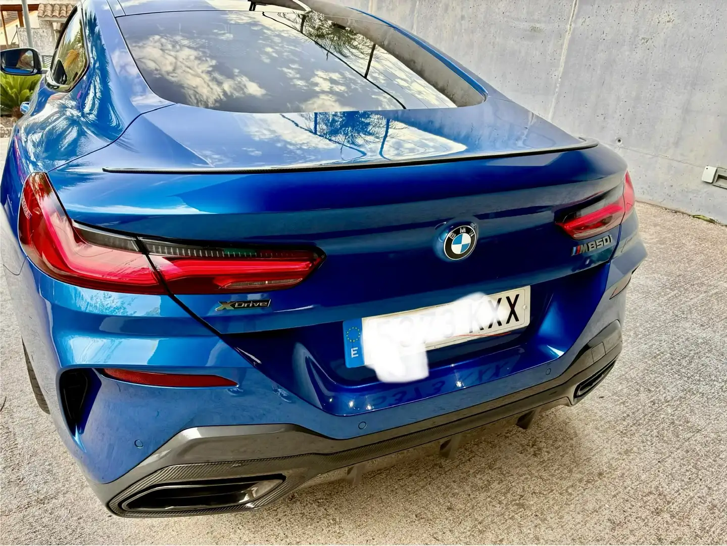BMW M850 Azul - 2