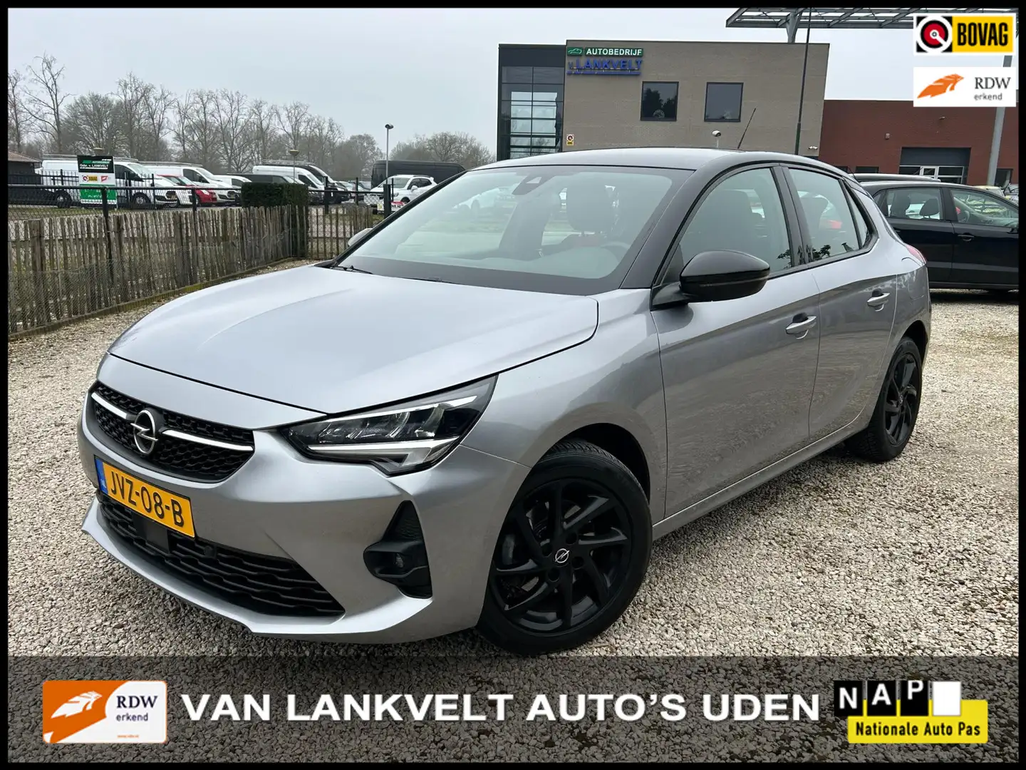 Opel Corsa 1.2 101pk GS Line Sport, Apple Carplay, stoelverwa Grau - 1
